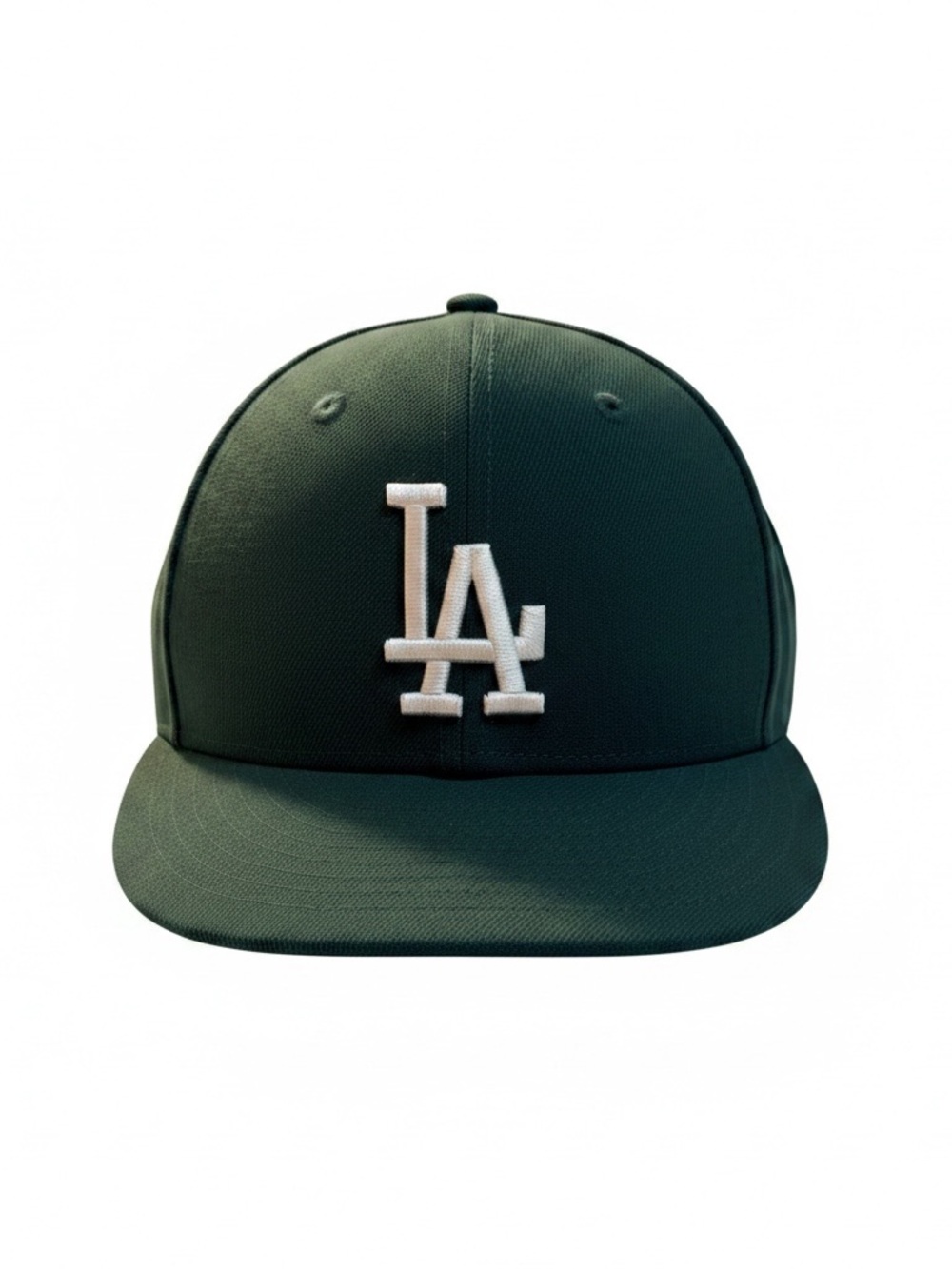 Aime Leon Dore Dark Green LA Dodgers Logo Baseball Cap with White Embroidery